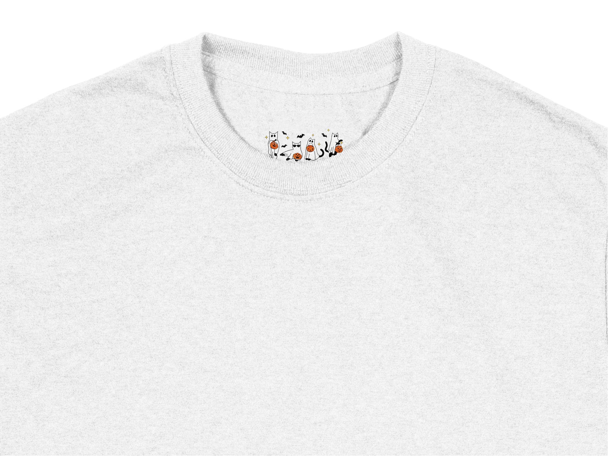 Cute Cat Print T-Shirt, Grey Unisex Tee, Animal Graphic Shirt, Casual Kitten Top, Soft Cotton Fabric, Gift for Cat Lovers