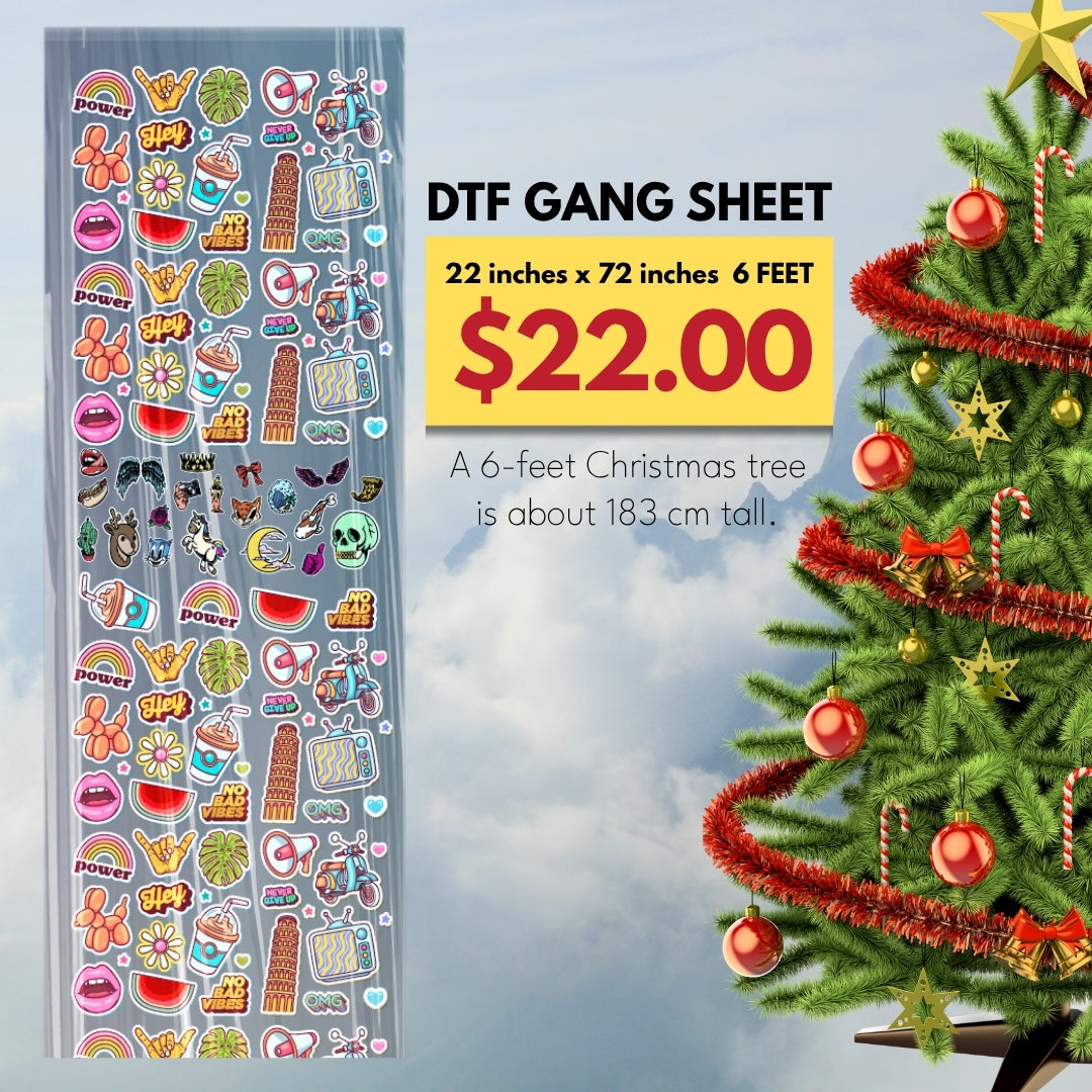 DTF Transfers Gang Sheets