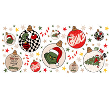 The Grinch Themed Christmas Ornaments, Holiday Decor Set, Festive Tree Decoration, Cartoon Classic, Gift Idea