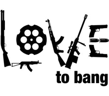 Vintage Firearms Silhouette Art, Gun Enthusiast Wall Decor, Black and White Print, Gift for Military Collector