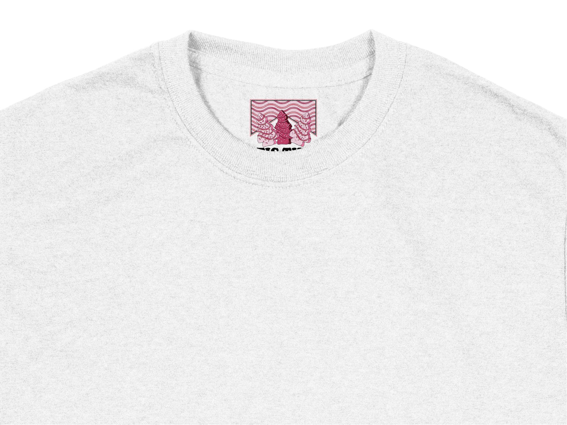 White T-Shirt with Abstract Red Wave Design, Unisex Casual Cotton Tee, Trendy Graphic Shirt for All Ages