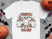 Ghoul Gang Halloween T-Shirt, Cute Ghost Graphic Tee, Spooky Fall Season Apparel, Pumpkin Design