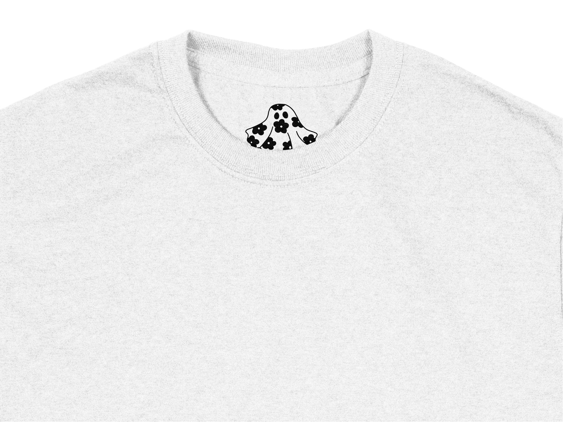 Grey T-Shirt with Dalmatian Dog Graphic, Unisex Cotton Tee, Casual Everyday Wear, Animal Print Shirt