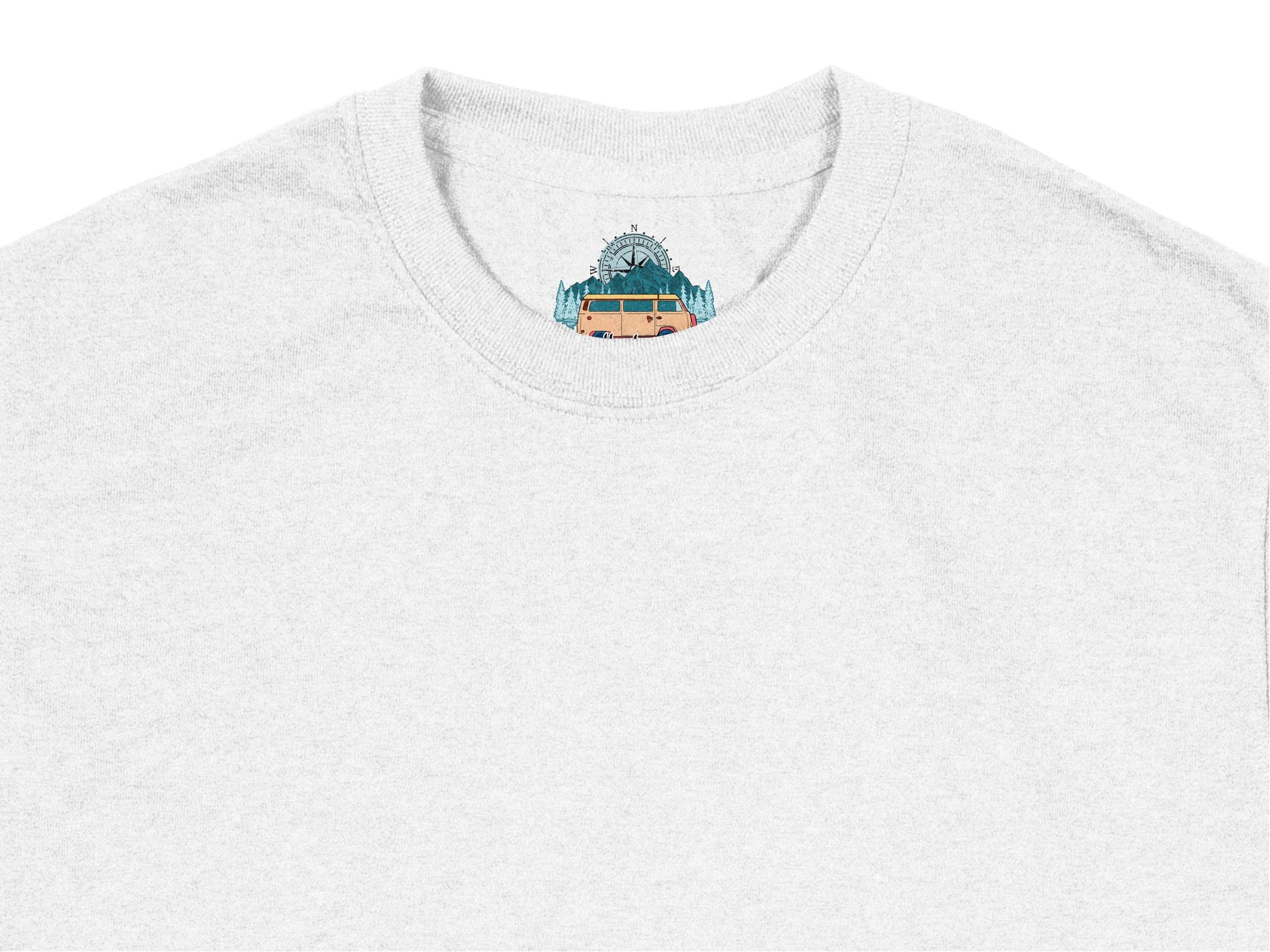 Grey T-Shirt Tiny House Print, Casual Unisex Tee, Minimalist Small Home Design, Soft Cotton, Lightweight Summer Shirt, Eco-Friendly Fashion