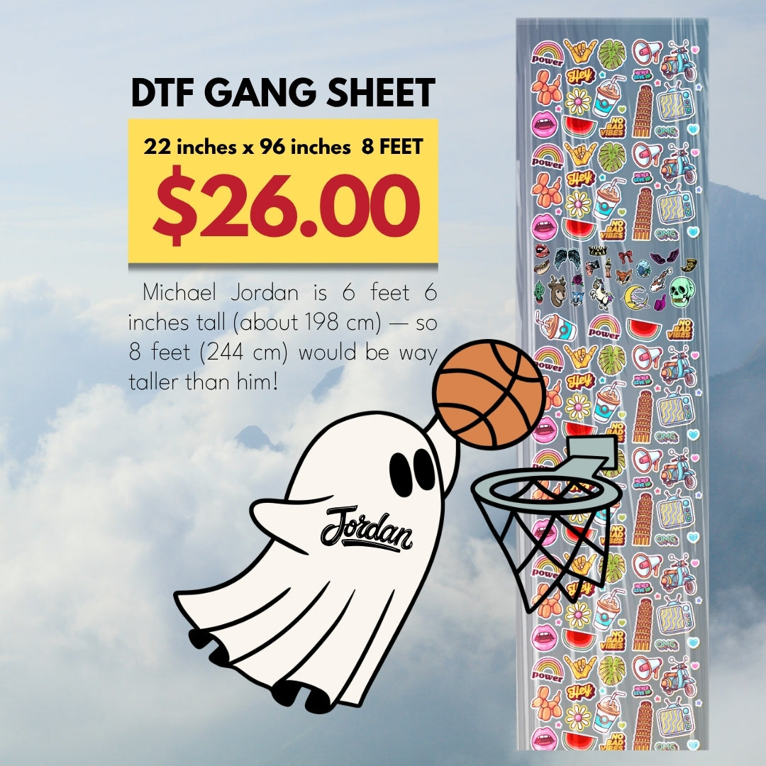 DTF Transfers Gang Sheets