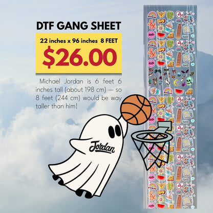 DTF Transfers Gang Sheets