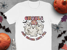 Halloween Ghost T-Shirt, Cute Ghouls Just Wanna Have Fun Tee, Spooky Party Costume, Disco Ball Graphic Shirt