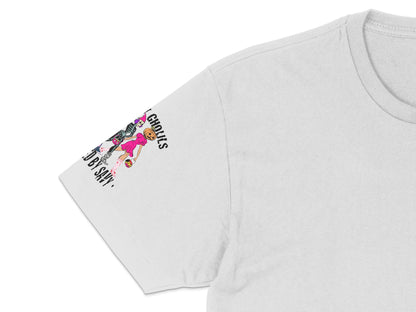 Women's Graphic T-Shirt - Retro Cassette Tape Design, Vintage Style Music Tee, Casual Cotton Top