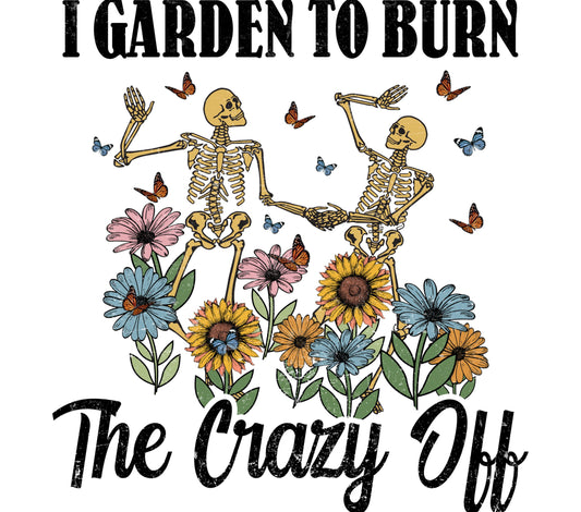 Skeleton Gardeners Shirt, Funny Gardening Tee, Sunflower and Butterfly Graphic, Unisex T-Shirt