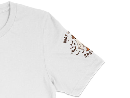 White T-Shirt with Dog Print, Cute Beagle Graphic Tee, Casual Cotton Shirt for Dog Lovers