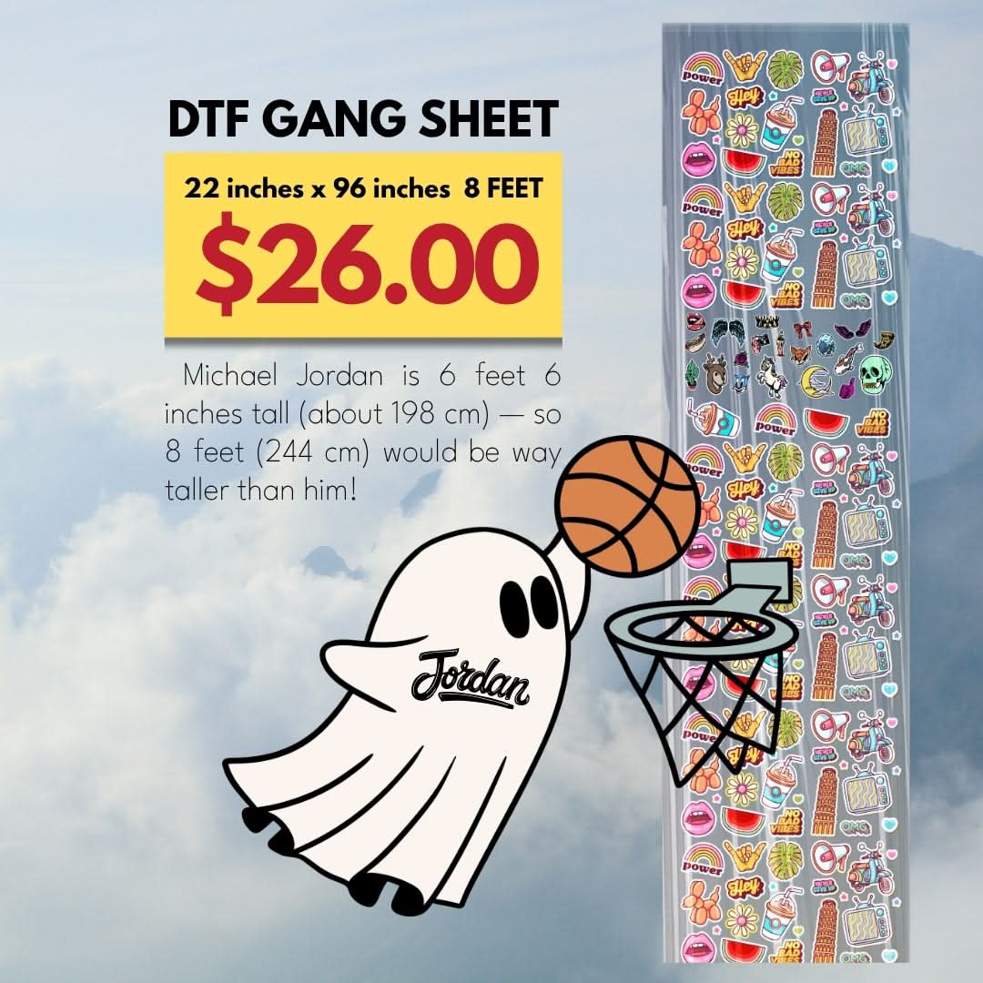 DTF Transfers Gang Sheet Builder