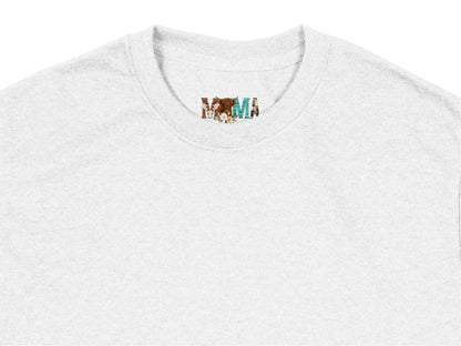 Custom Dog Print T-Shirt, Personalized Pet Graphic Tee, Unique Animal Lover Gift, Soft Cotton Top