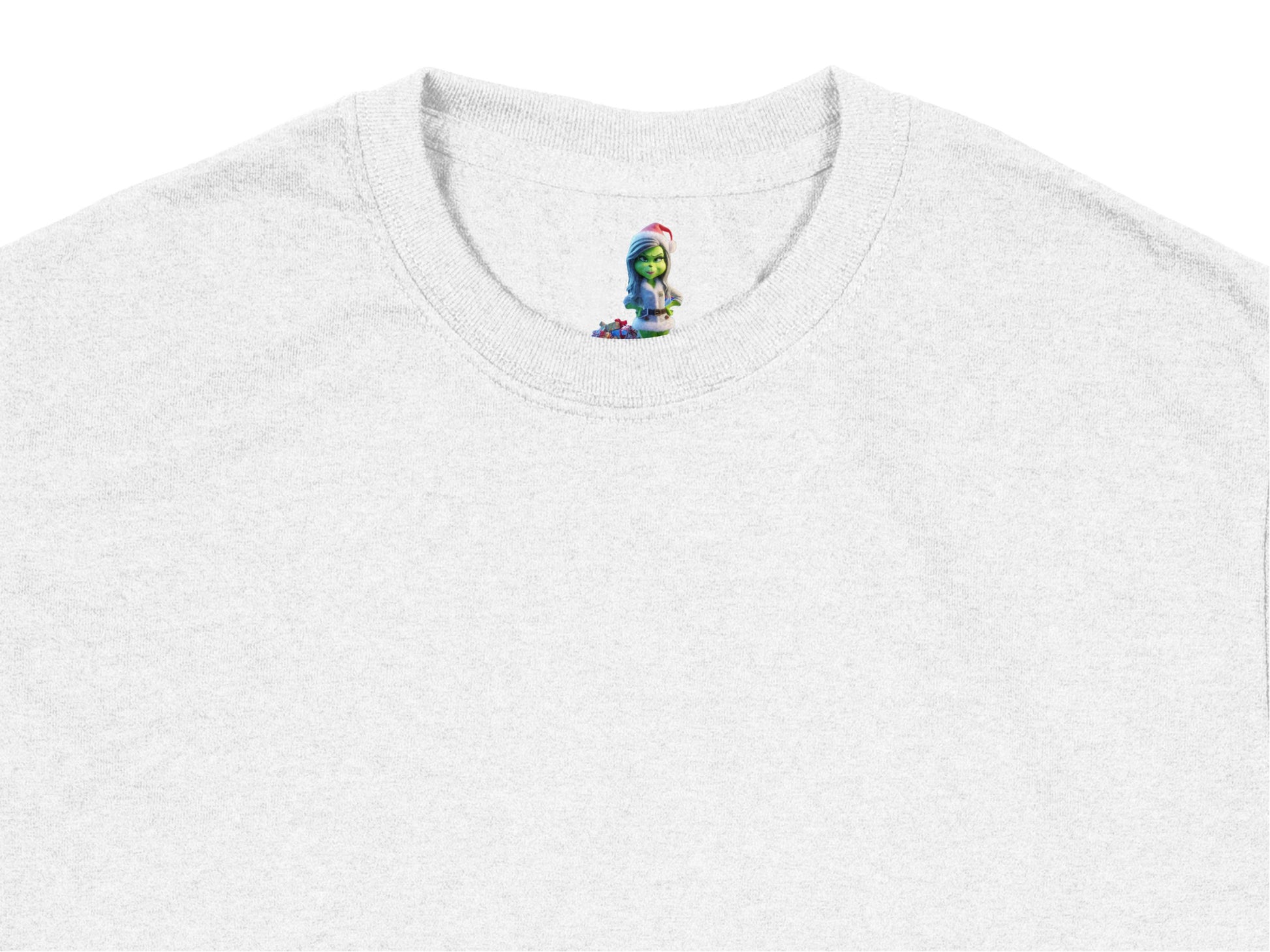 Unique Grey T-Shirt with Small Colorful Fantasy Creature Graphic, Casual Unisex Apparel