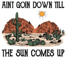 Desert Cactus Sunset Graphic T-Shirt, Vintage Style Nature Print, Outdoor Adventure Tee, Unisex Fashion