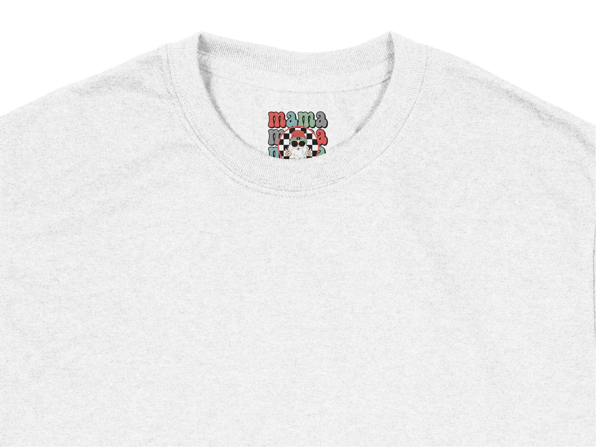 Unisex Heather Gray T-Shirt with Small Colorful Robot Design, Casual Summer Tee