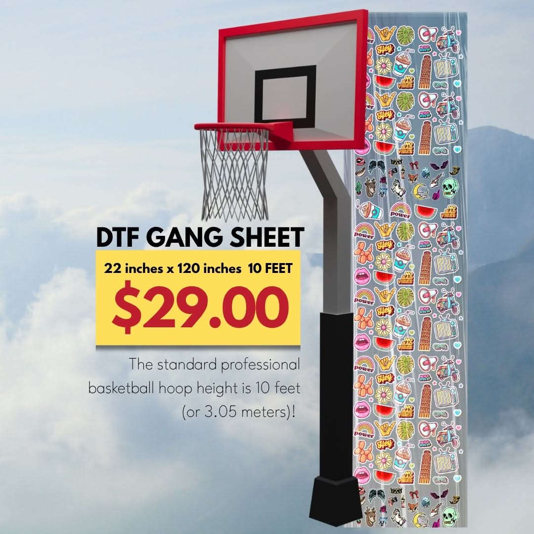 DTF Transfers Gang Sheet Builder