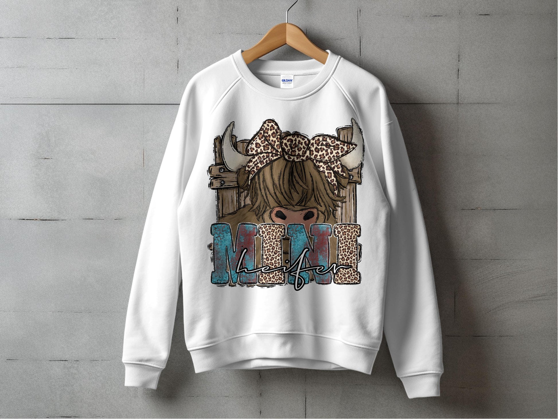 Cute Leopard Bow Mom Life Graphic Sweatshirt, Trendy Mama Bear Casual Pullover, Fashionable Women's Cozy Top, Gift for Her