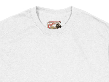 Vintage Heather Gray T-shirt, Classic Coca-Cola Logo, Soft Casual Tee, Unisex Fashion Top