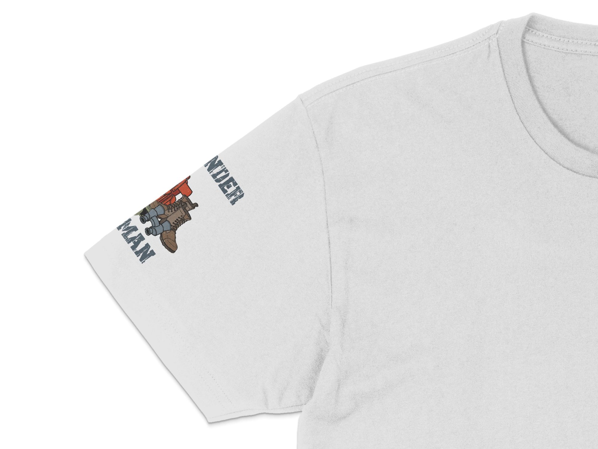 Men's White T-Shirt with Knight Graphic, Vintage Medieval Armor Design, Short Sleeve Casual Tee
