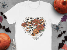 Halloween T-Shirt with 'Dead Inside' Quote, Snake and Pumpkin Graphic, Unisex Fall Clothing