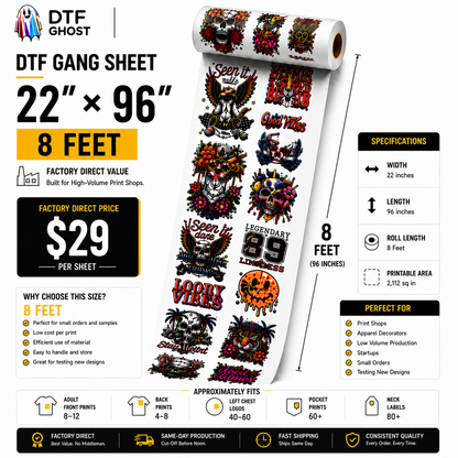 DTF Transfers Gang Sheet Builder
