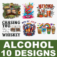 Pre-Made Alcohol DTF Transfers Gang Sheet - PALC01