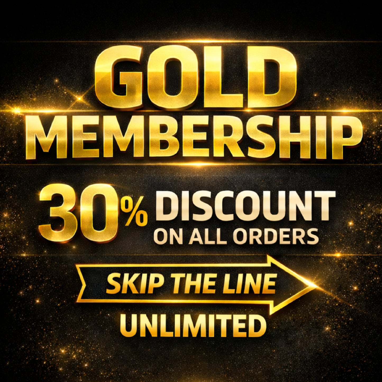 Gold Member Ship - 1 Year