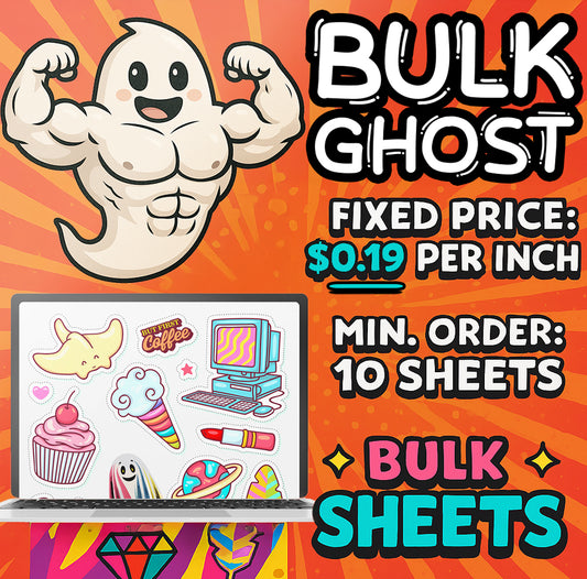 BULK SHEET – $0.19 per Inch