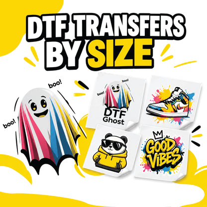DTF Transfers by Size