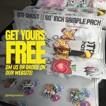 DTF Transfers & UV DTF Transfers Sample Pack