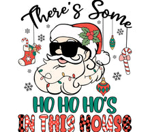 Cool Santa Graphic T-Shirt, Funky Christmas Tee, Ho Ho Ho Holiday Apparel, Festive Xmas Shirt
