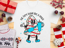 Funny Snack Cartoon T-Shirt, Cute Food Graphic Tee, Casual Streetwear, Unisex Cotton Shirt, Gift Idea