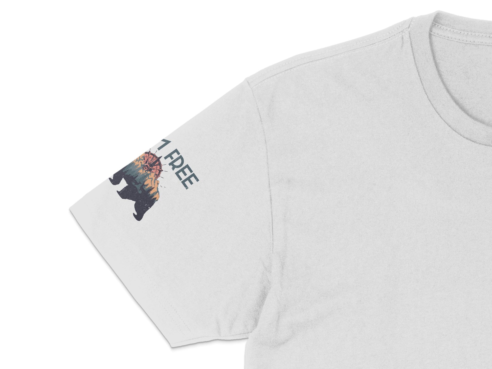 Men's Graphic Tee with Tree Design, Nature Inspired T-Shirt, Casual Outdoor Apparel, Unique Forest Print Shirt