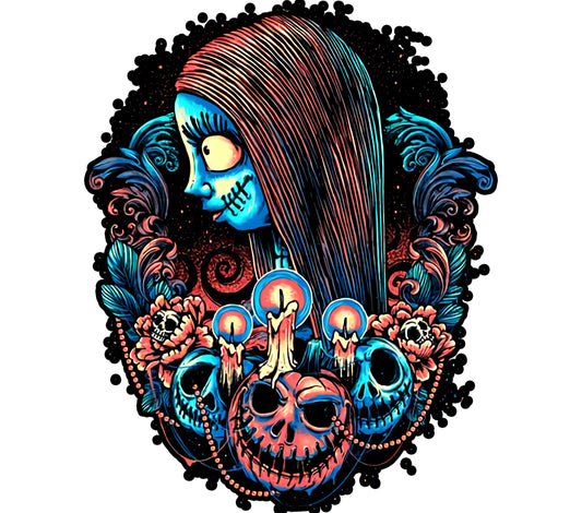 Colorful Day of the Dead Skull Art Print, Mexican Dia de los Muertos Decor, Vibrant Floral Skull Poster, Unique Gothic Home Decoration
