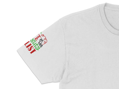 White T-Shirt with GOAT Greatest of All Time Graphic Design, Sports Casual Tee