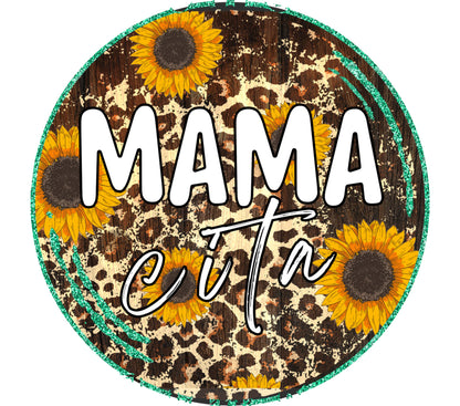 Mama Earth Sunflower Wooden Sign, Rustic Home Decor, Wall Art Gift for Mom