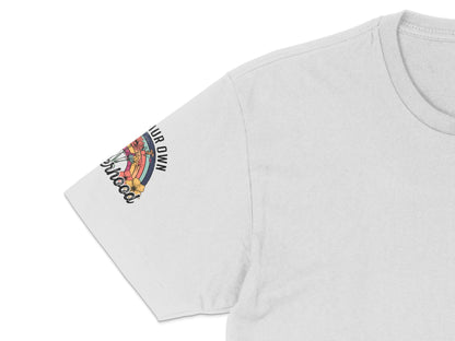 Vintage Tattoo Style Long Sleeve T-Shirt, Floral Anchor Print, Casual Unisex Apparel