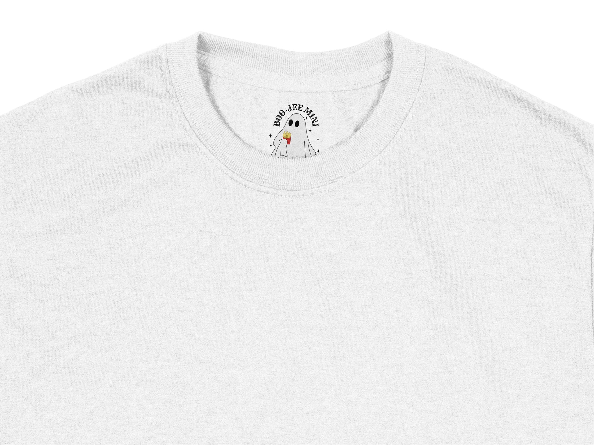 Gray T-shirt with Small Rainbow and Bird Design, Casual Unisex Tee, Soft Cotton, Everyday Wear