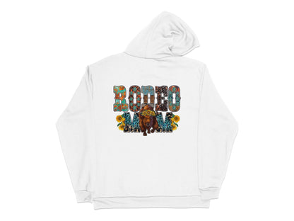 Vintage Retro Rhino Sweatshirt, Unisex Hooded Pullover, African Wildlife Graphic Hoodie, Casual Streetwear
