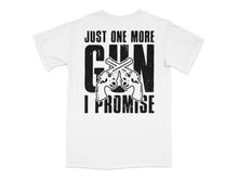 Gamer T-Shirt, Just One More Game I Promise, Funny Gaming Tee, Unisex Graphic Shirt, Video Game Lover Gift, Casual Wear Cotton Top