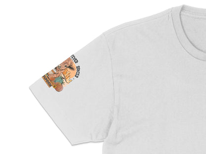 Retro Tiger Print T-Shirt, Vintage Graphic Tee, Aesthetic Casual Streetwear, Unisex Cotton Shirt